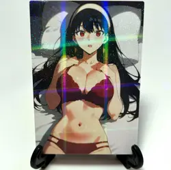 Spy x Family Yor Forger Sexy Anime Waifu Girl Doujin Lewd Goddess Story Art Card - Image 2