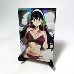 Spy x Family Yor Forger Sexy Anime Waifu Girl Doujin Lewd Goddess Story Art Card - Image 3