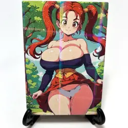 Dragon Quest Jessica Sexy Anime Waifu Girl Doujin Lewd Goddess Story Art Card - Image 1