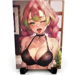 Demon Slayer Mitsuri Kanroji Sexy Hot Anime Waifu Girl Goddess Story Art Card - Image 3