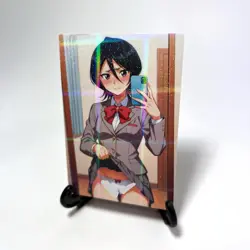 Bleach Rukia Kuchiki Sexy Hot Anime Waifu Girl Goddess Story Holo Paper Art Card - Image 2