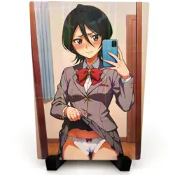 Bleach Rukia Kuchiki Sexy Hot Anime Waifu Girl Goddess Story Holo Paper Art Card - Image 3