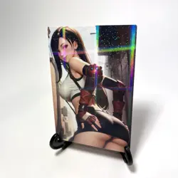 Final Fantasy Tifa Lockhart Sexy Anime Waifu Girl Doujin Lewd Goddess Story Card - Image 3