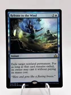 Release to the Wind 046/196 Foil Rivals of Ixalan RIX MTG NM - Image 1