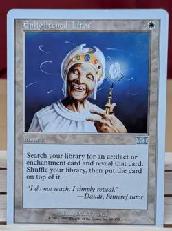 Enlightened Tutor #19 Classic MTG Core Set 6th Edition - Lightly Played -Regular - Image 1