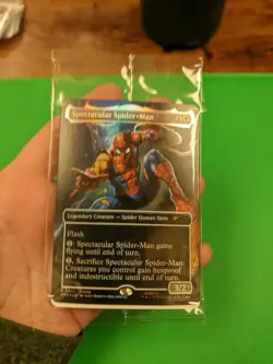 Spectacular Spider-Man (Borderless) Media Promos Foil - Image 1