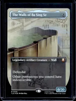 2025 Magic MTG Last Airbender Avatar The Walls of Ba Sing Se Foil #329 - Image 1