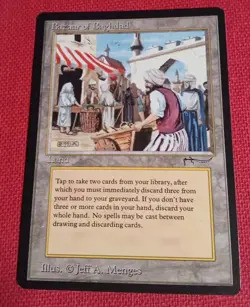 1x Bazaar of Baghdad - MP to LP - Arabian Nights - Magic the Gathering MTG - Image 1
