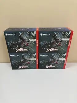 Lot of 4: Magic The Gathering MTG Marvel's Spider-Man Bundle Box Sealed NEW - Image 1