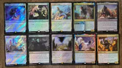 MTG Magic the Gathering Collection Lot 100 Rares/Mythics w/ 10 Foils NM #131 - Image 1