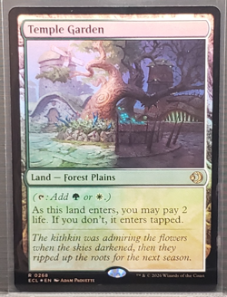 Temple Garden 268 -MTG Lorwyn Eclipsed Foil - Image 2