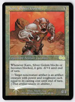 Karn, Silver Golem - Foil - MTG Arena League 1999 Promo - RareCo - Image 1