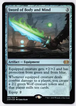 Sword of Body and Mind - Foil - MTG Double Masters - RareCo - Image 1