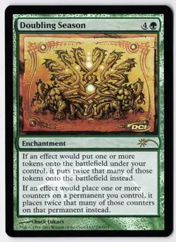 Doubling Season - Foil - MTG Judge Promo - RareCo - Image 1