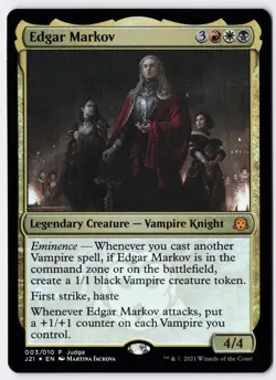 Edgar Markov - Foil - MTG Judge Promo - RareCo - Image 1
