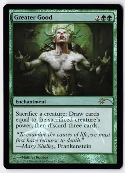 Greater Good - Foil - MTG Judge Promo - RareCo - Image 1