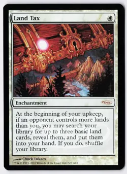 Land Tax - Foil - MTG Judge Promo - RareCo - Image 1