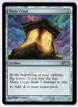 Mana Crypt - Foil - MTG Judge Promo - RareCo - Image 1