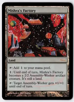 Mishra's Factory - Foil - MTG Judge Promo - RareCo - Image 1