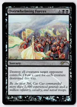 Overwhelming Forces - Foil - MTG Judge Promo - RareCo - Image 1