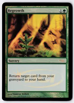 Regrowth - Foil - MTG Judge Promo - RareCo - Image 1