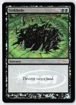 Sinkhole - Foil - MTG Judge Promo - RareCo - Image 1