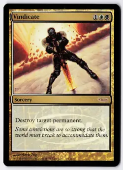 Vindicate - Foil - MTG Judge Promo - RareCo - Image 1