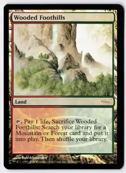 Wooded Foothills - FOIL - MTG Judge Promo - RareCo - Image 1
