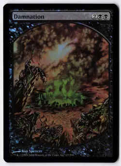 Damnation - Foil - MTG Magic Player Rewards 2008 - RareCo - Image 1