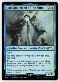 Gandalf, Friend of the Shire - Foil - MTG MagicFest 2023 - RareCo - Image 1