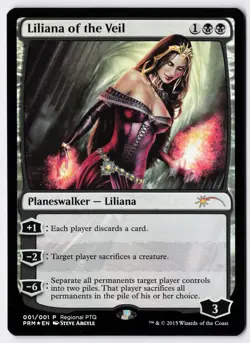 Liliana of the Veil - Foil - MTG Pro Tour Promos - RareCo - Image 1