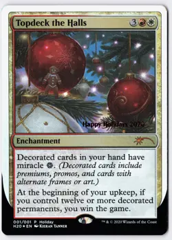 Topdeck the Halls - Foil - MTG Special Occasions: Happy Holidays - RareCo - Image 1