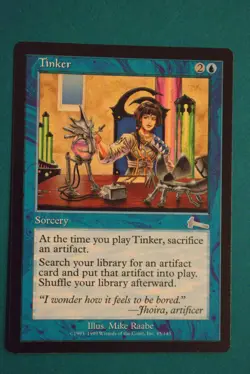 Tinker - MTG - Urza’s Legacy - Never Played - Magic The Gathering(4) - Image 1