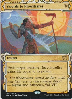 MTG: Strixhaven: Mystical Archive: Swords to Plowshares: LP Condition - Image 1