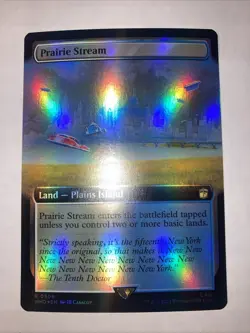 Prairie Stream (Extended Art) Universes Beyond: Doctor Who Foil - Image 1