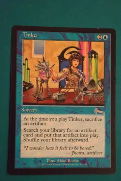 Tinker - MTG - Urza’s Legacy - Never Played - Magic The Gathering(3) - Image 1