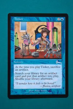 Tinker - MTG - Urza’s Legacy - Never Played - Magic The Gathering(2) - Image 1