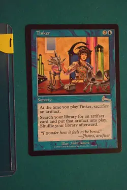 Tinker - MTG - Urza’s Legacy - Never Played - Magic The Gathering(1) - Image 1