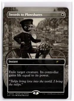 Swords to Plowshares Secret Lair Promo 20 LP x1 MTG Magic: the Gathering - Image 1