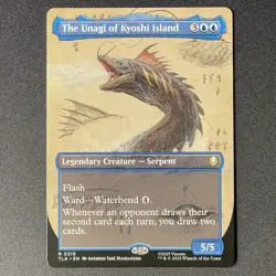 The Unagi of Kyoshi Island (Borderless) R MTG Avatar The Last Airbender 319 NM - Image 1