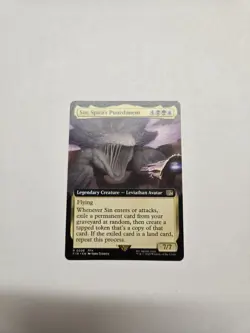 Sin, Spira's Punishment EXTENDED ART Final Fantasy Magic MTG NM - Image 1