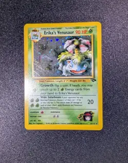 NM Erika's Venusaur 4/132 Gym Challenge Pokemon TCG Holo Rare English - Image 2