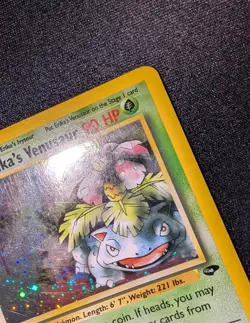 NM Erika's Venusaur 4/132 Gym Challenge Pokemon TCG Holo Rare English - Image 3