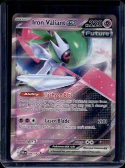 2023 Pokemon SV Paradox Rift Iron Valiant ex #089/182 - Image 1
