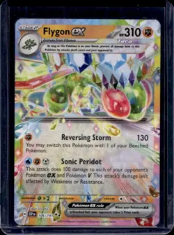 2024 Pokemon Surging Sparks Flygon Ex #106/191 - Image 1
