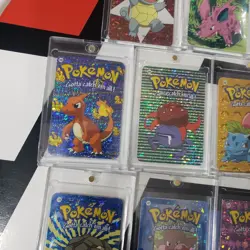 LOT Holo Prism Foil Pokemon Vending Machine Stickers PIKACHU SQUIRTLE GHASTLY 3 - Image 3