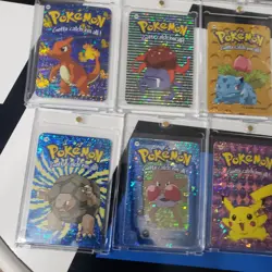 LOT Holo Prism Foil Pokemon Vending Machine Stickers PIKACHU SQUIRTLE GHASTLY 3 - Image 4