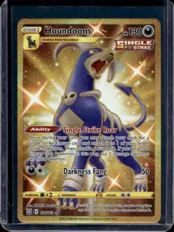 2021 Pokemon SWSH Battle Styles Houndoom #179/163 - Image 1