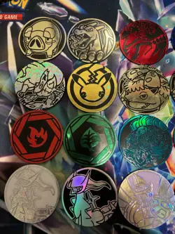 Pokemon TCG Coin Lot And Gold Jigglypuff - Image 4