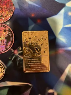 Pokemon TCG Coin Lot And Gold Jigglypuff - Image 5